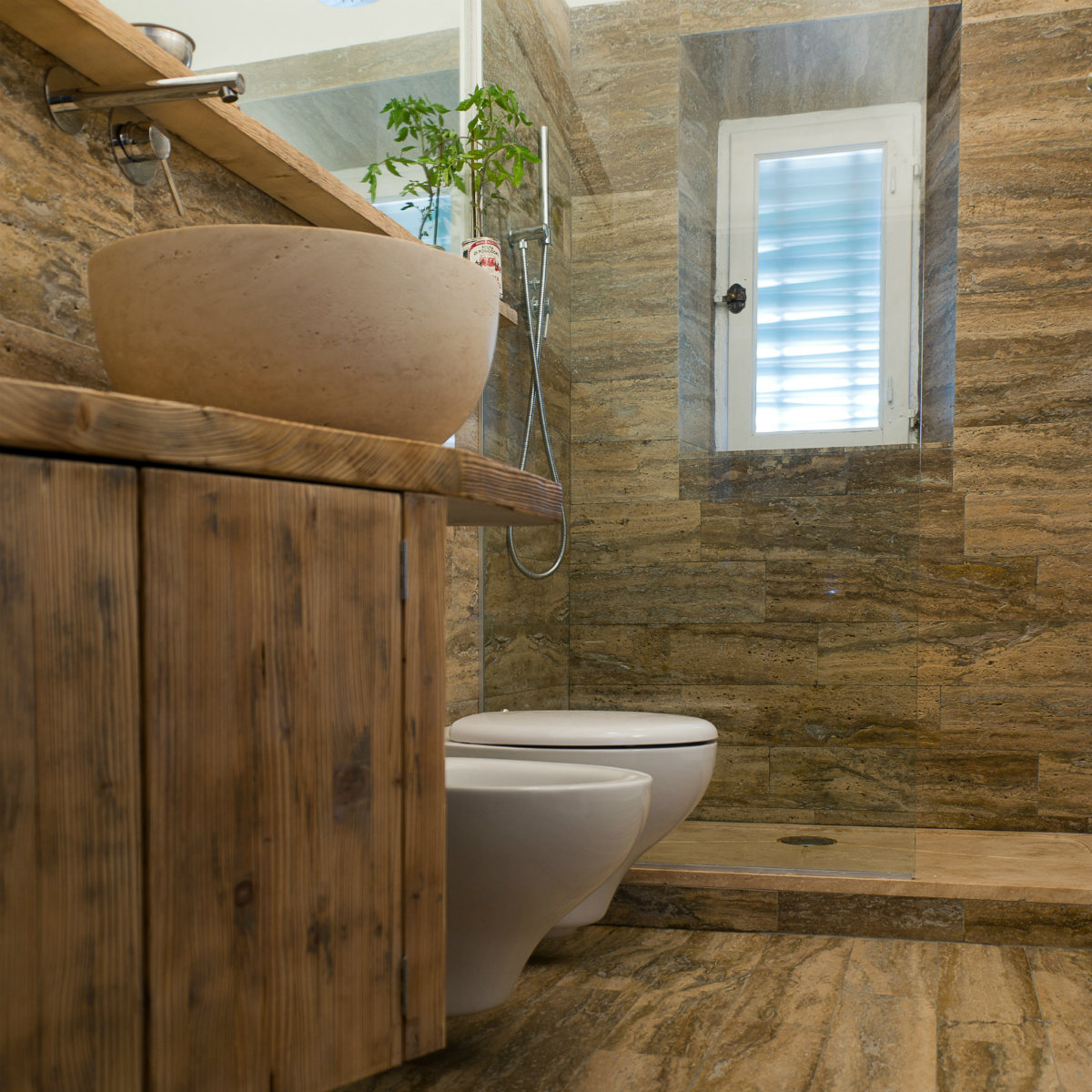 Rivestimenti bagno romantico : rivestimenti bagno bordeaux ... Adesivi per bagno beige e verde