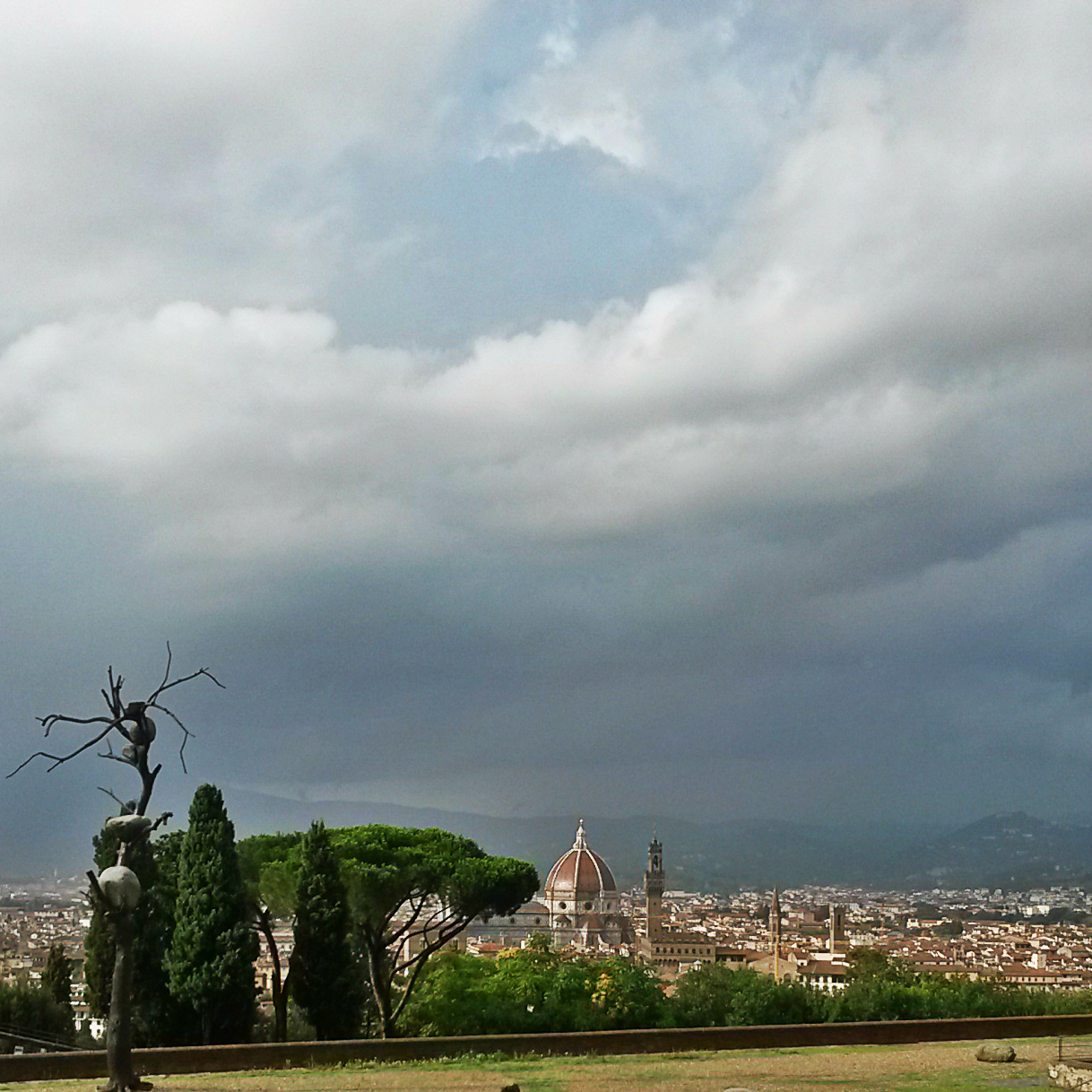 giuseppe penone mostra a forte belvedere