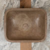 Rectangular travertine sink “Crib SC”