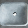 Rectangular marble washbasin "Crib Grey"