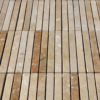 Mosaico in travertino "Mini Planks HF" Moderno