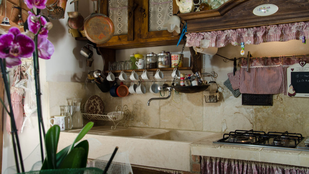 Travertine sink “Country”