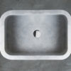 Rectangular marble washbasin "Farm B GR"