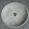 Lavabo design in travertino grigio "Fonterutoli Ice"