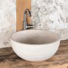 Travertine washbasin “Fiano”
