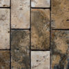 Mosaico in travertino "5,0x10,0 Tuscany Mix" Ciottolo