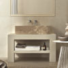 Lavabo in travertino "Farm"