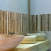 Mosaico in travertino "Planks Tuscany Mix" Moderno