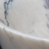 Rundes Waschbecken aus Marmor „Simple Lilac“