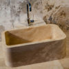 Lavabo in travertino "Farm"