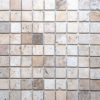 Mosaico in travertino "5,0x5,0 Tuscany Mix" Ciottolo