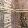 Cross-cut travertine "Venato Scuro"