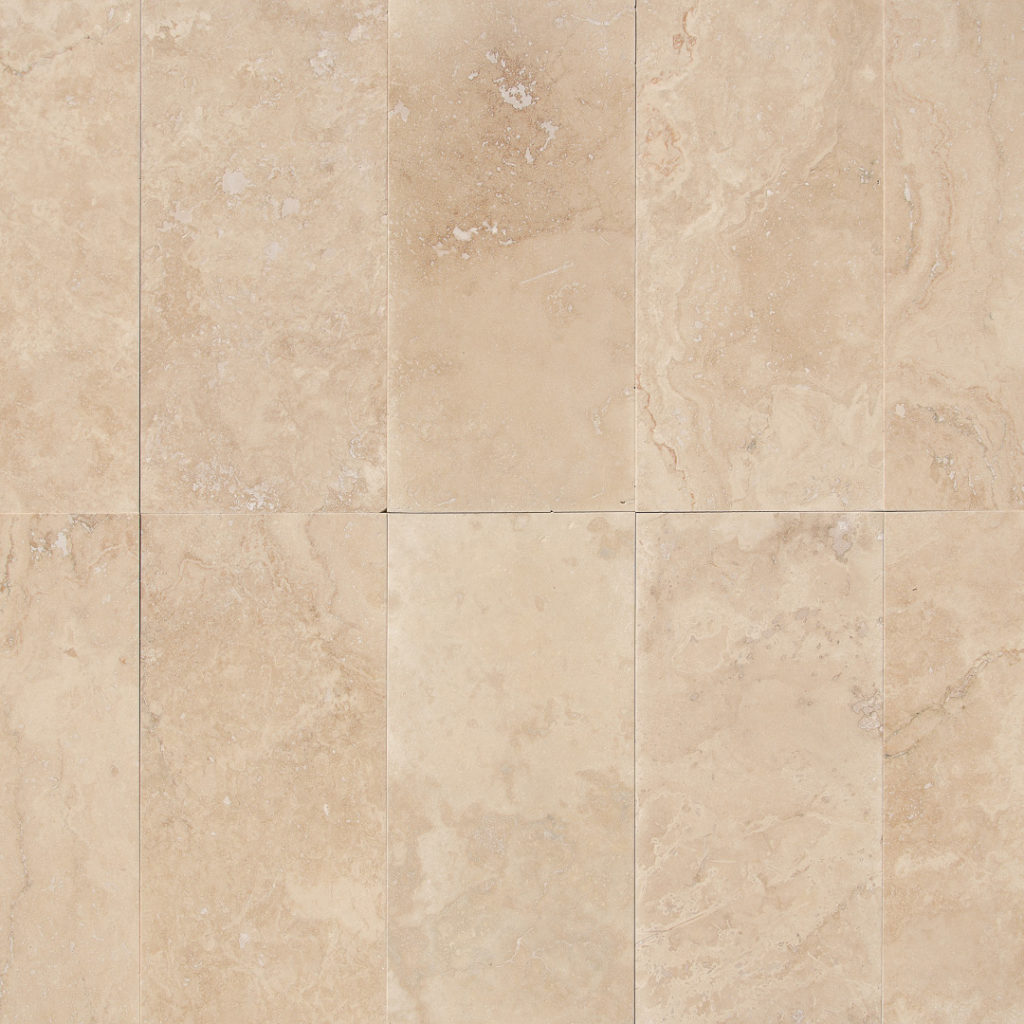 Cross-cut travertine “Light Blend”