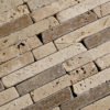 Mosaico in travertino "Muretto Tuscany Mix" Ciottolo