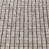 Travertine mosaic “1.5x1.5 Light Blend” Pebble