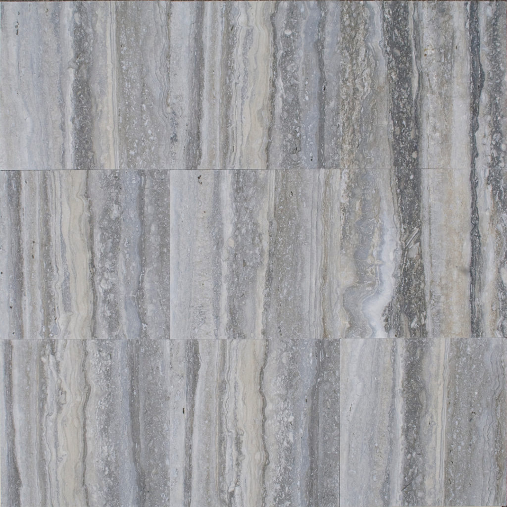 Vein-cut travertine “Zebra Silver Ocean”