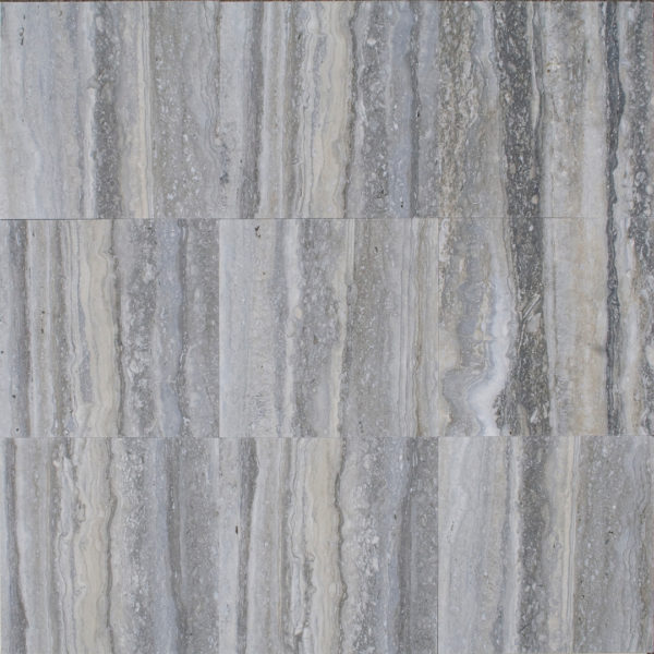 Vein-cut travertine "Zebra Silver Ocean"