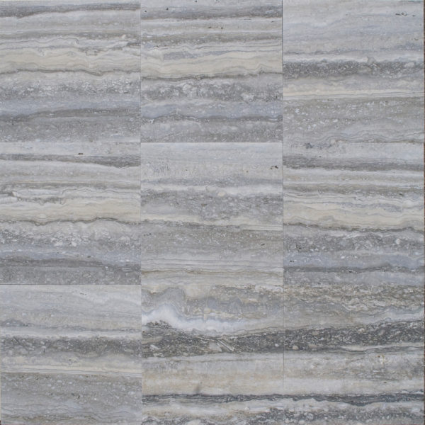 Travertino controfalda "Zebra Silver Ocean"