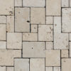 Mosaik aus Travertin „Mini Comp 40 Light Blend“ Ciottolo