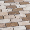 Mosaico in travertino "2,5x5,0 Tuscany Mix" Levigato