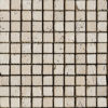 Mosaik aus Travertin „1,5×1,5 Light Blend“ Ciottolo