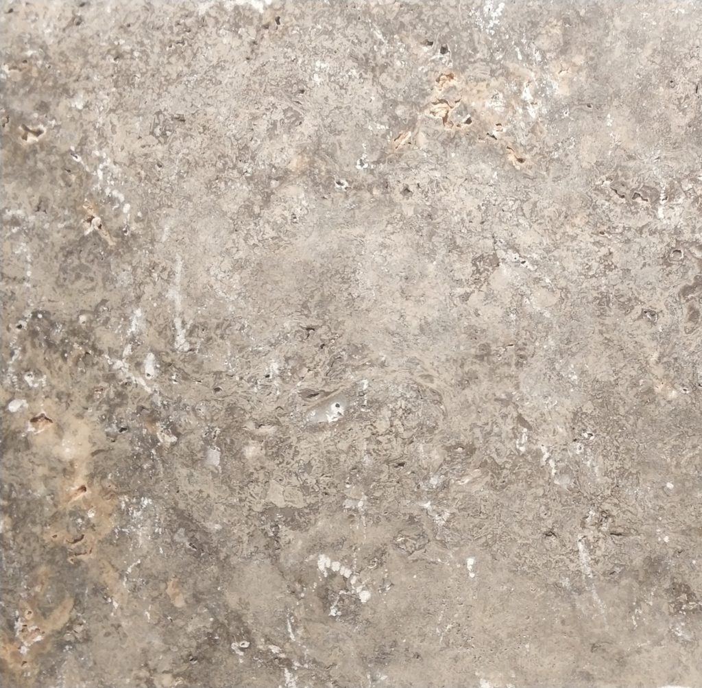 Cross-cut travertine "Ice"