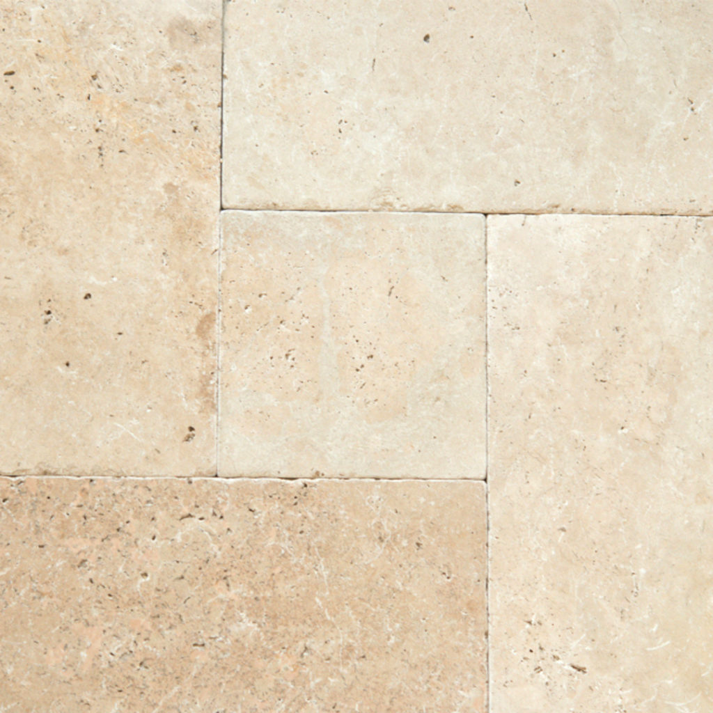 Cross-cut travertine “Avana Mix”