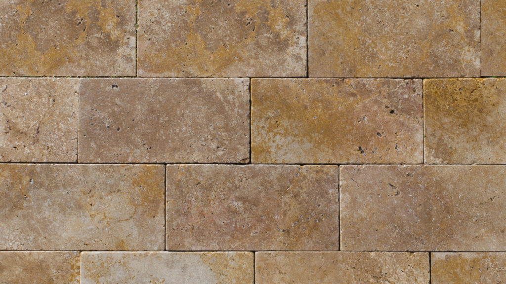 Cross-cut travertine "Autunno"