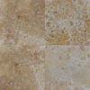 Cross-cut travertine "Leather Brown"