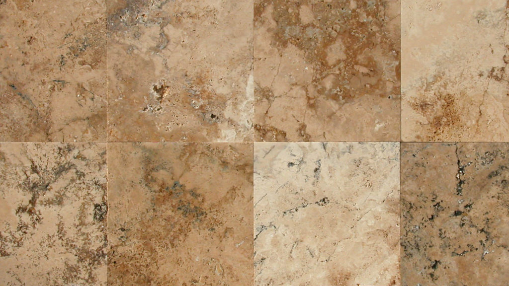 Cross-cut travertine "Terra Chiara"