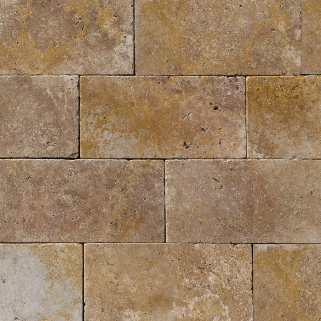 Cross-cut travertine “Autunno”