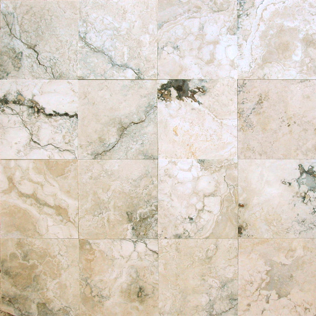 Cross-cut travertine “Venato Chiaro”