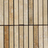 Mosaico in travertino "Mini Planks HF" Moderno
