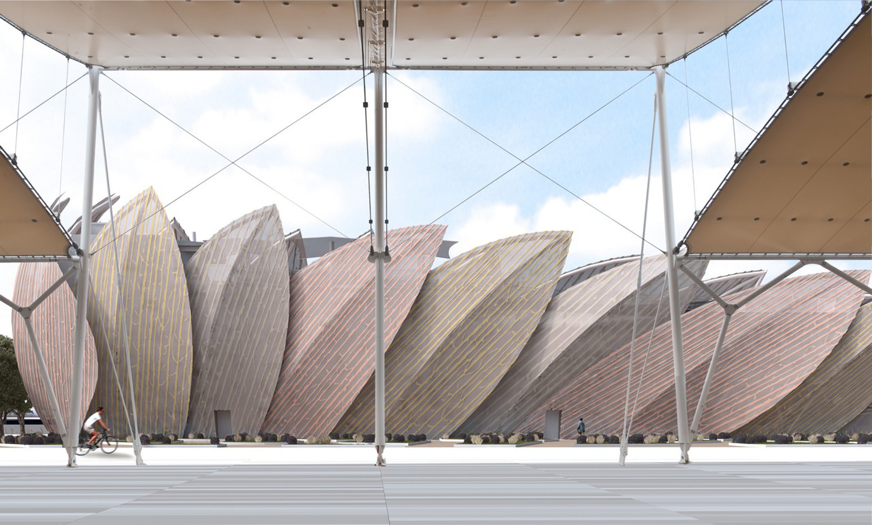 Pietre di Rapolano per Padiglione Messico - Expo 2015