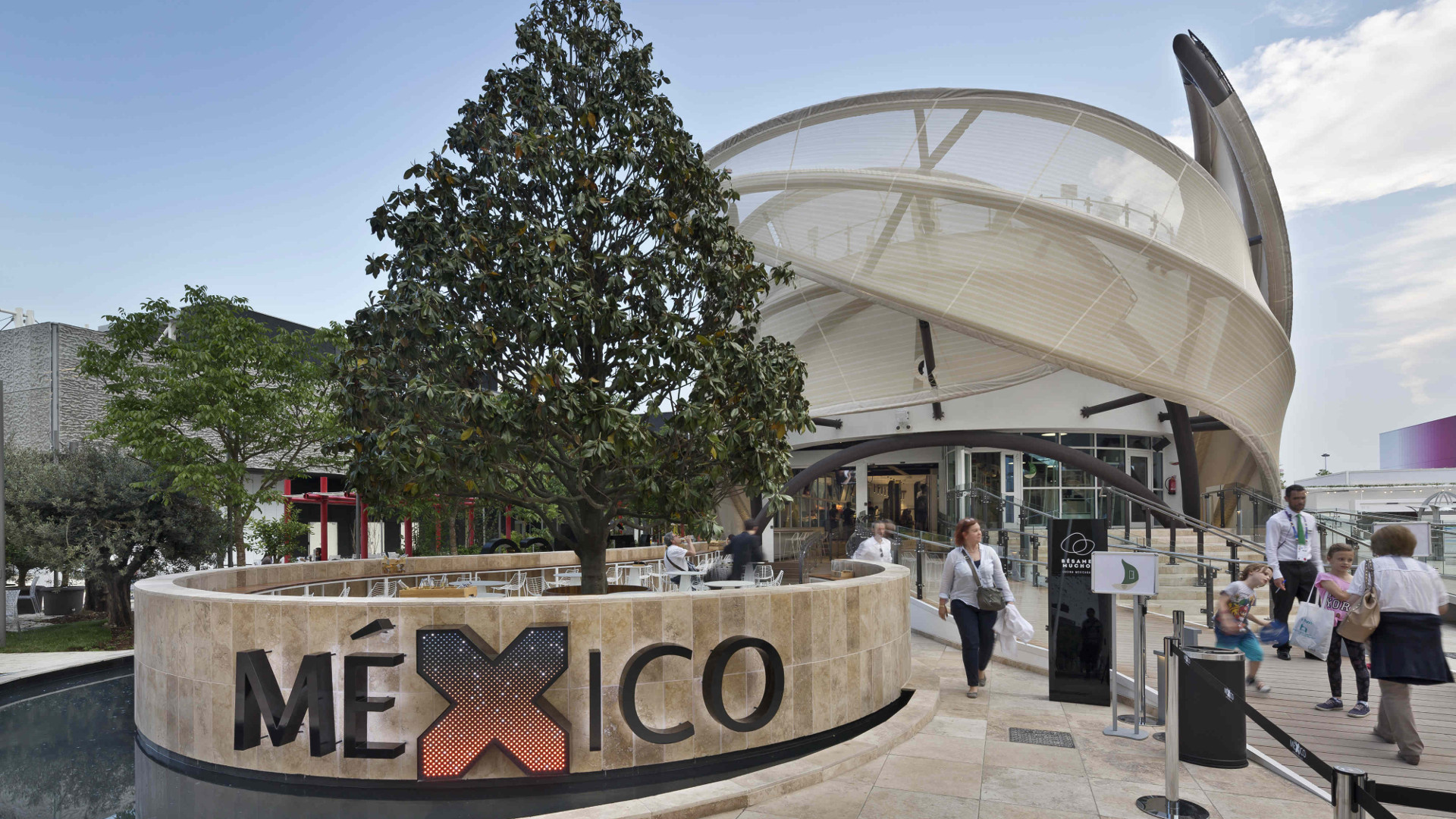 Picture of Mexico Pavilion – EXPO 2015 by Pietre di Rapolano