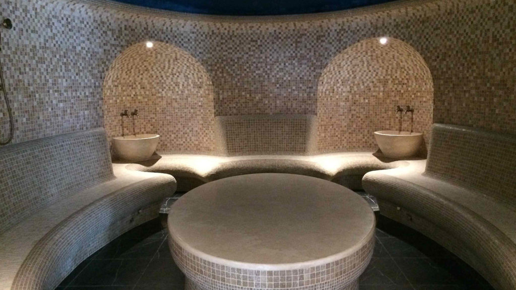 Particolare all'interno dell'hammam