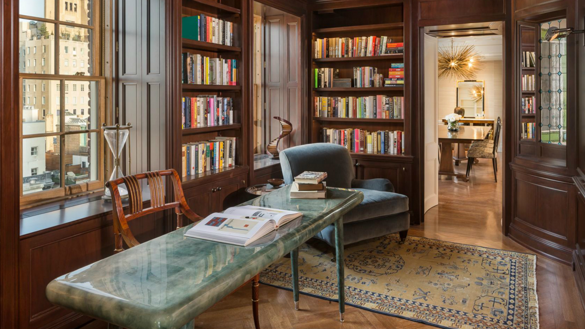 Pietre di Rapolano per residenza privata a New York Pietre di Rapolano per residenza privata a New York