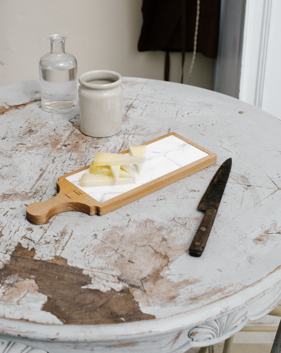 Tagliere in marmo per la cucina