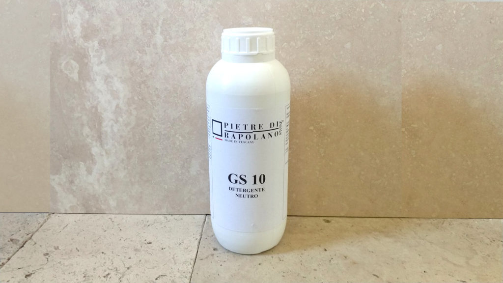 “GS 10” detergent for travertine