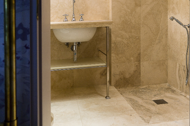 Picture of Stone shower trays by Pietre di Rapolano