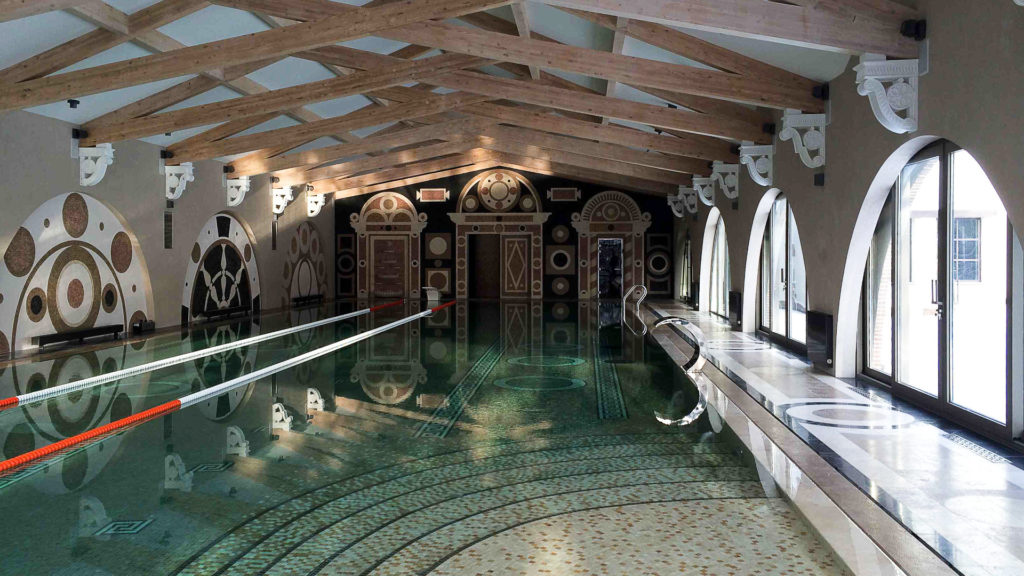 Spa piscine travertino pietre di rapolano