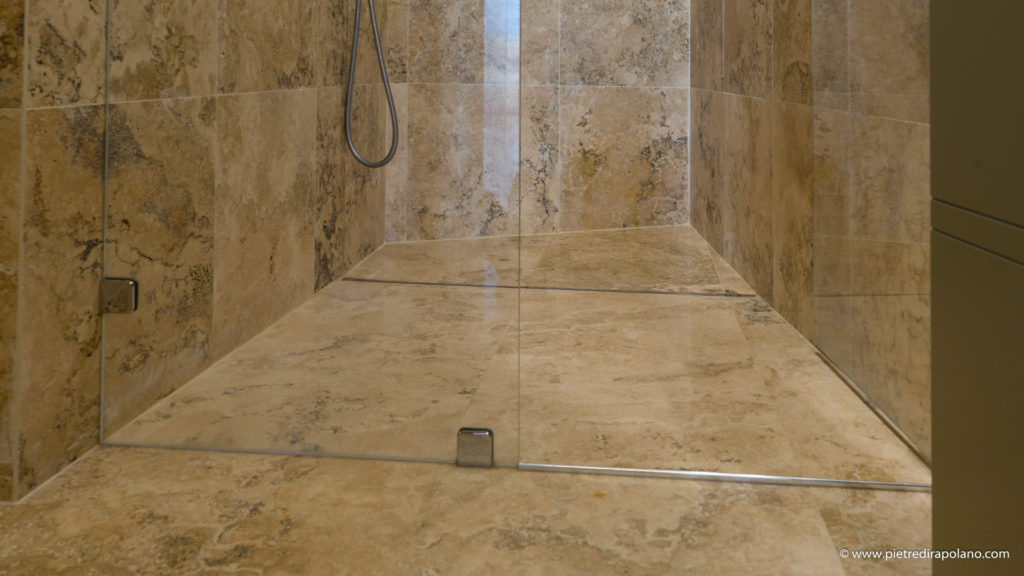 Stone shower trays