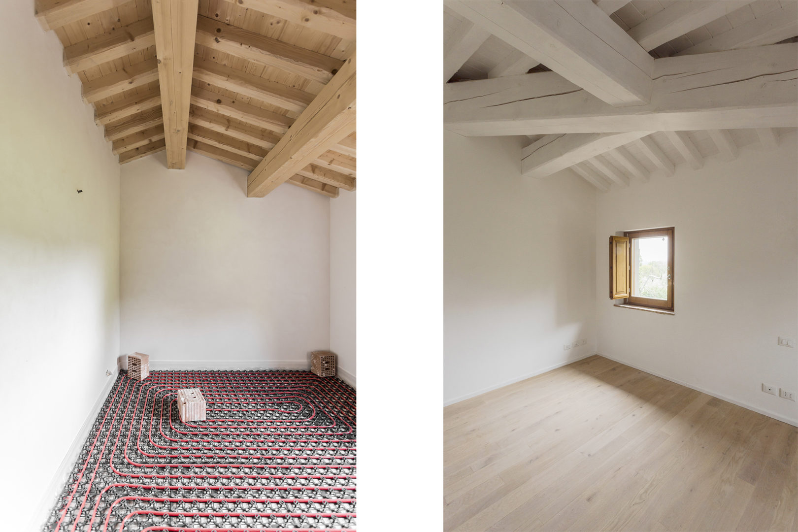 Travertinboden für ein Projekt von Officina Abitare - Pietre di Rapolano