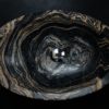 Oval marble washbasin "Ovetto New Gold Picasso"