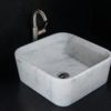 Lavabo quadrato marmo "Square Carrara T"