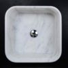 Lavabo quadrato marmo "Square Carrara T"