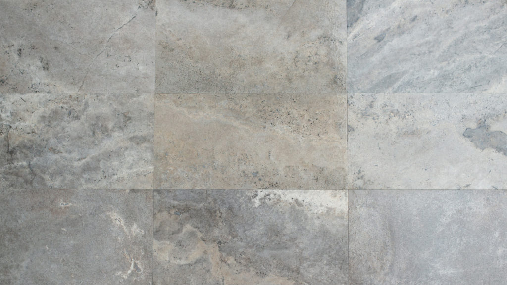 Cross-cut travertine “Ash”