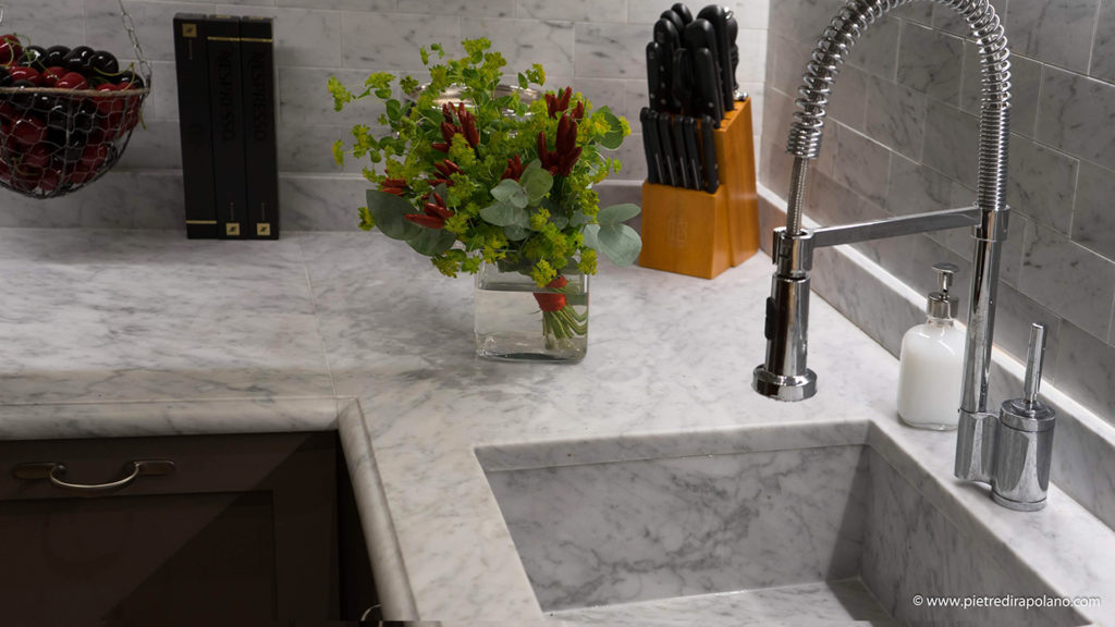 White Carrara Marble