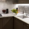 Marmor, im Lager „Bianco Carrara“