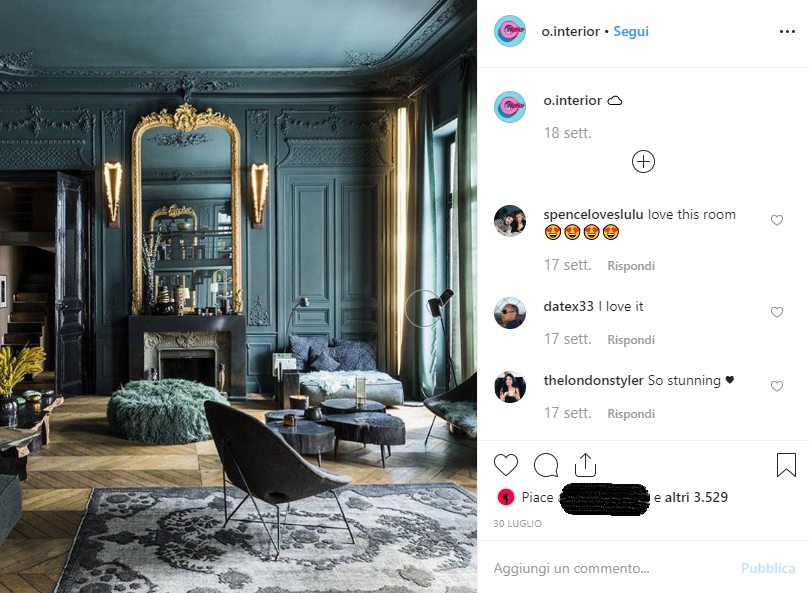 Pagine da seguire su instagram arredamento